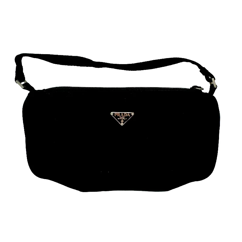 Prada Tessuto Pochette Mini Bag Flash Sale On Designer Bags