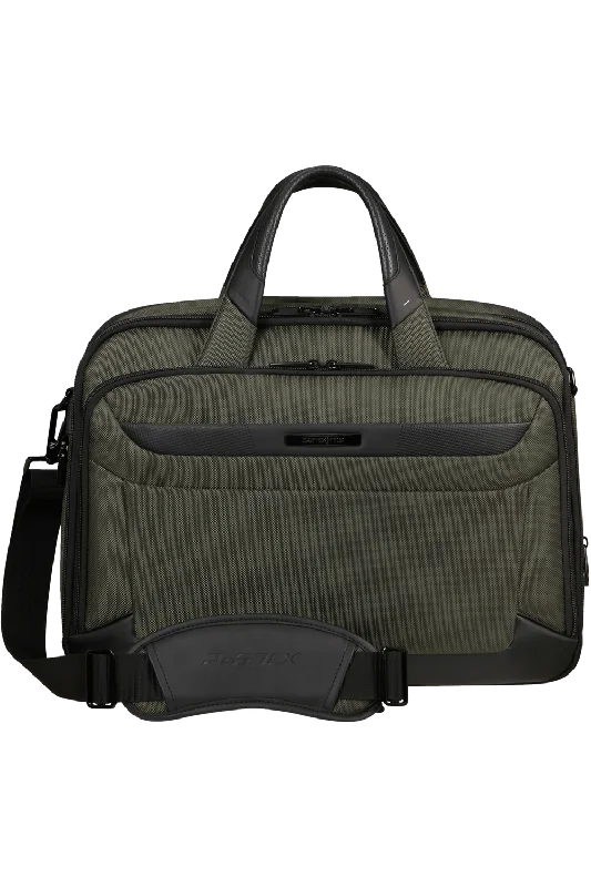 PRO-DLX 6 Briefcase 15.6" -  Green Big Savings On Totes, Crossbody Bags, And More