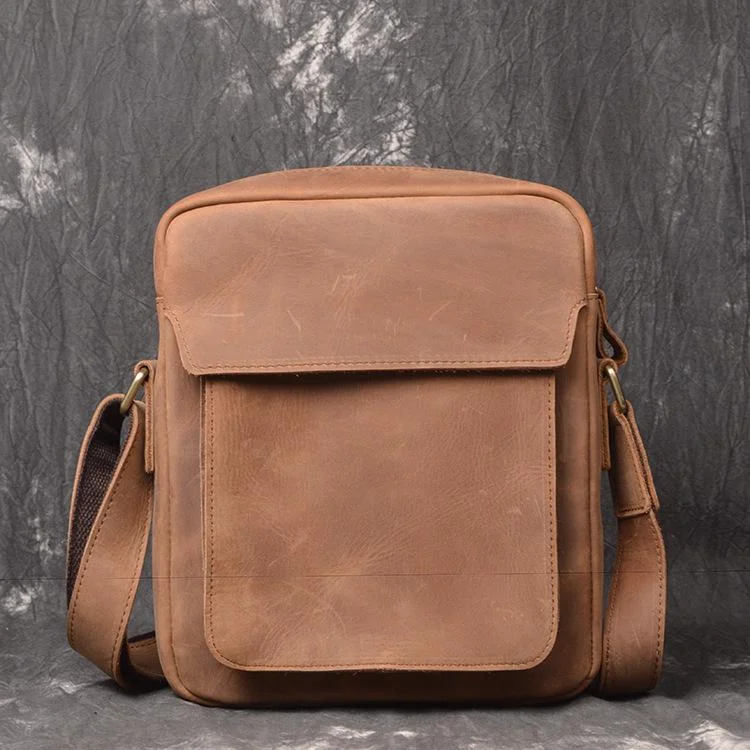 Vintage Leather Men's Small Side Bag Table Bag Small Messenger Bag For Men Premium Handbags At Budget-Friendly Prices Vintage Leather Men's Small Side Bag Table Bag Small Messenger Bag For Men Premium Handbags At Budget-Friendly Prices