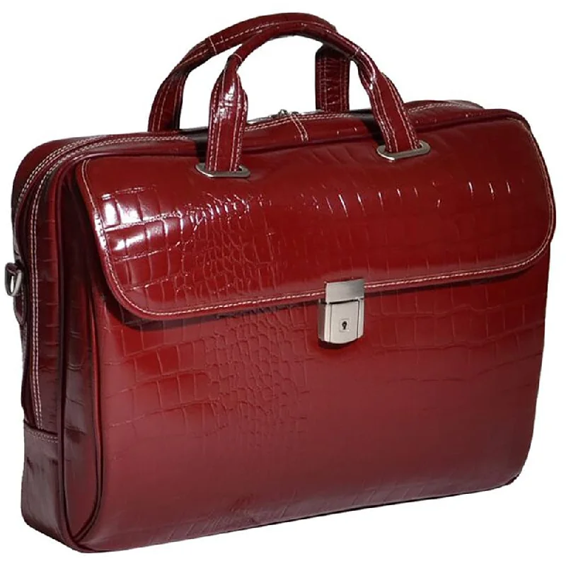 Mcklein USA Servano 13" Leather Tablet Briefcase Timeless Handbags Now At Special Discounts Mcklein USA Servano 13" Leather Tablet Briefcase Timeless Handbags Now At Special Discounts
