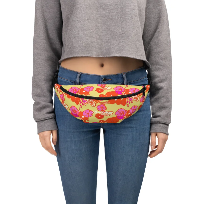 Ice Cream Floral Fanny Pack Flash Sale On Handbags