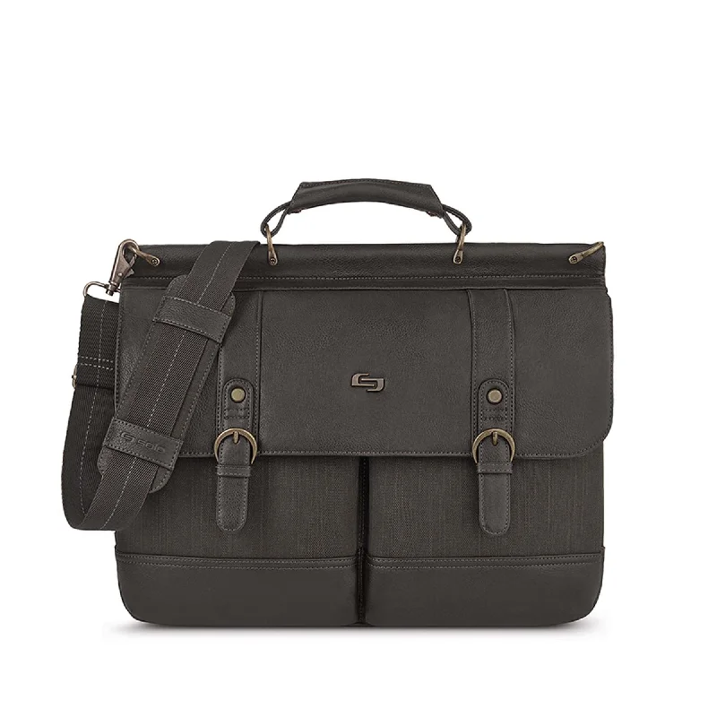 Solo Bradford Thompson Laptop Briefcase Stylish Handbags At Unbeatable Discounts