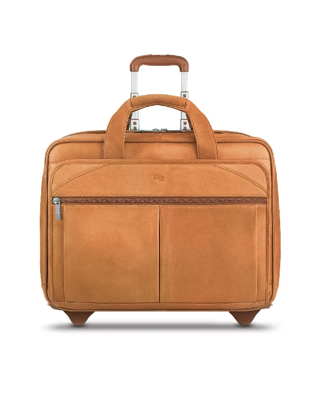 Solo Vintage Walker Leather Rolling Case Unmissable Deals On High-Quality Designer Bags Solo Vintage Walker Leather Rolling Case Unmissable Deals On High-Quality Designer Bags