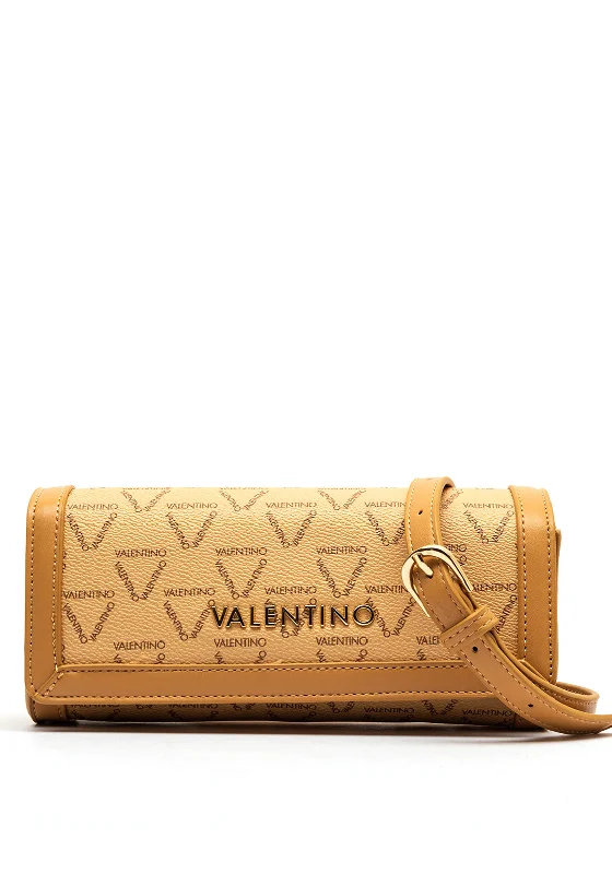 Valentino Liuto Logo Barrel Mini Crossbody Bag, Beige Fashion-Forward Bags, Now On Sale Valentino Liuto Logo Barrel Mini Crossbody Bag, Beige Fashion-Forward Bags, Now On Sale