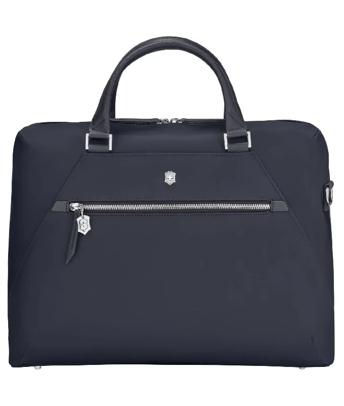 Victoria Signature Briefcase - Midnight Blue Grab Your Favorite Handbags At Discounted Prices