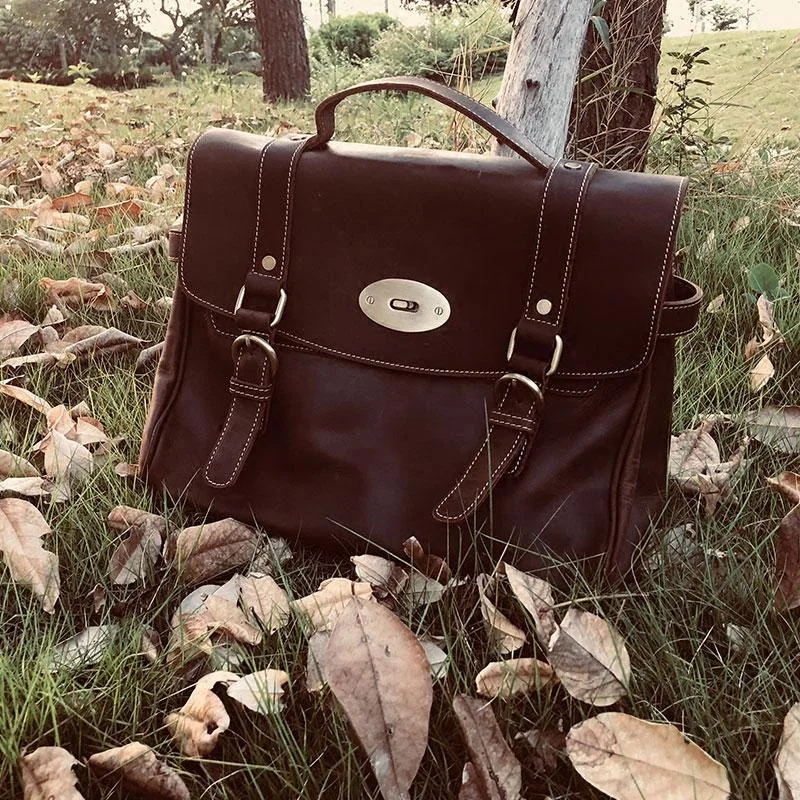 Vintage Leather Mens Handbag Briefcase Messenger Bag for men The Handbag Sale You've Been Waiting For Vintage Leather Mens Handbag Briefcase Messenger Bag for men The Handbag Sale You've Been Waiting For