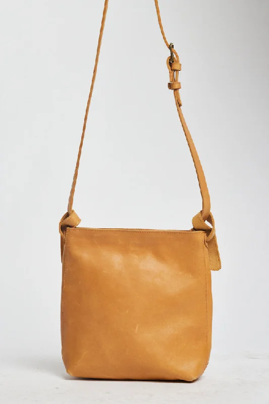 Able Cait Knotted Crossbody - Cognac Everyday Elegance At Lower Prices