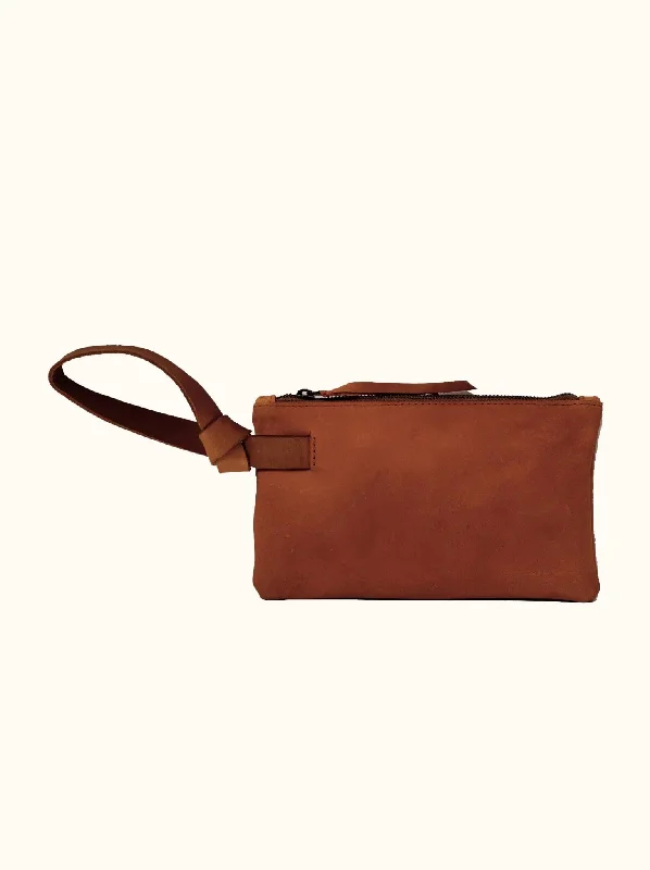 Able Rachel Wristlet - Whiskey Elegant Bags, Limited Stock Available