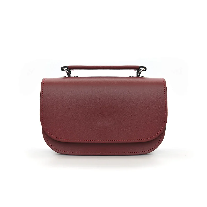 Aura Handmade Leather Bag - Oxblood Red Your Perfect Bag At The Perfect Price
