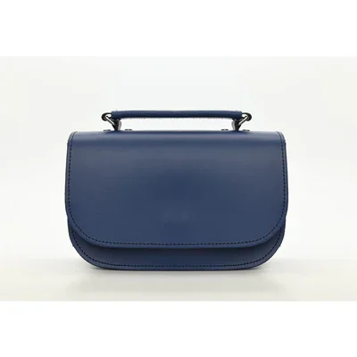Aura Handmade Leather Bag - Royal Blue Premium Quality Bags, Budget Prices
