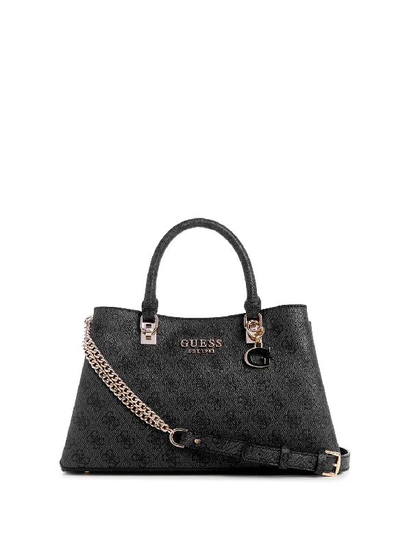 Black Logo Eliette Girlfriend Satchel Bag The Bag Sale You've Been Waiting For Is Here Black Logo Eliette Girlfriend Satchel Bag The Bag Sale You've Been Waiting For Is Here