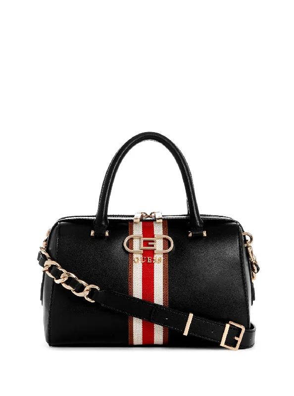 Black Nelka Satchel Bag Designer-Inspired Bags, Best Prices