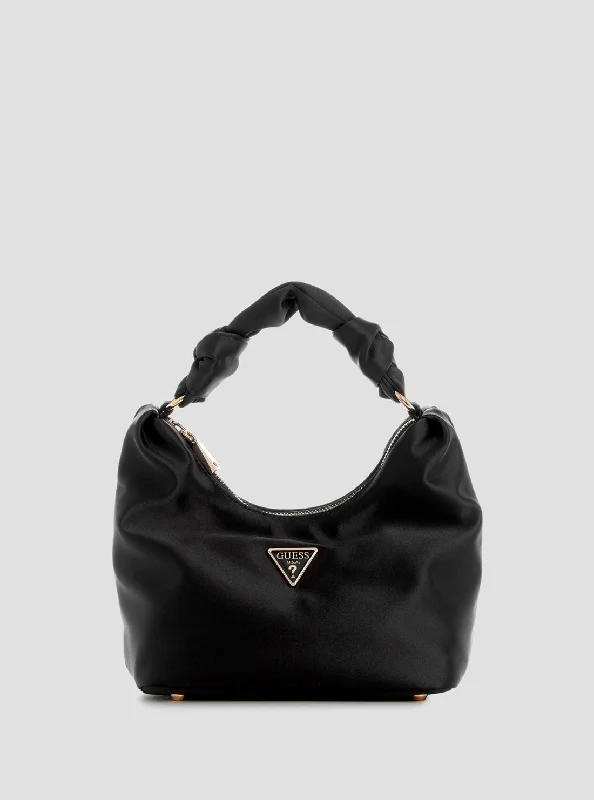 Black Velina Hobo Bag Elegant Purses At Clearance Prices