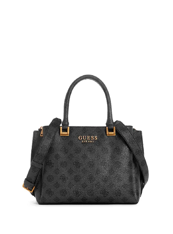 Charcoal Logo Fynna Girlfriend Satchel Bag Designer Bags At Lower Prices