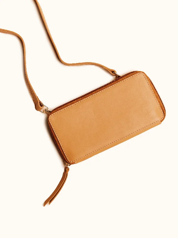 Able Amerie Continental Wallet - Cognac Designer Bags, Low Prices