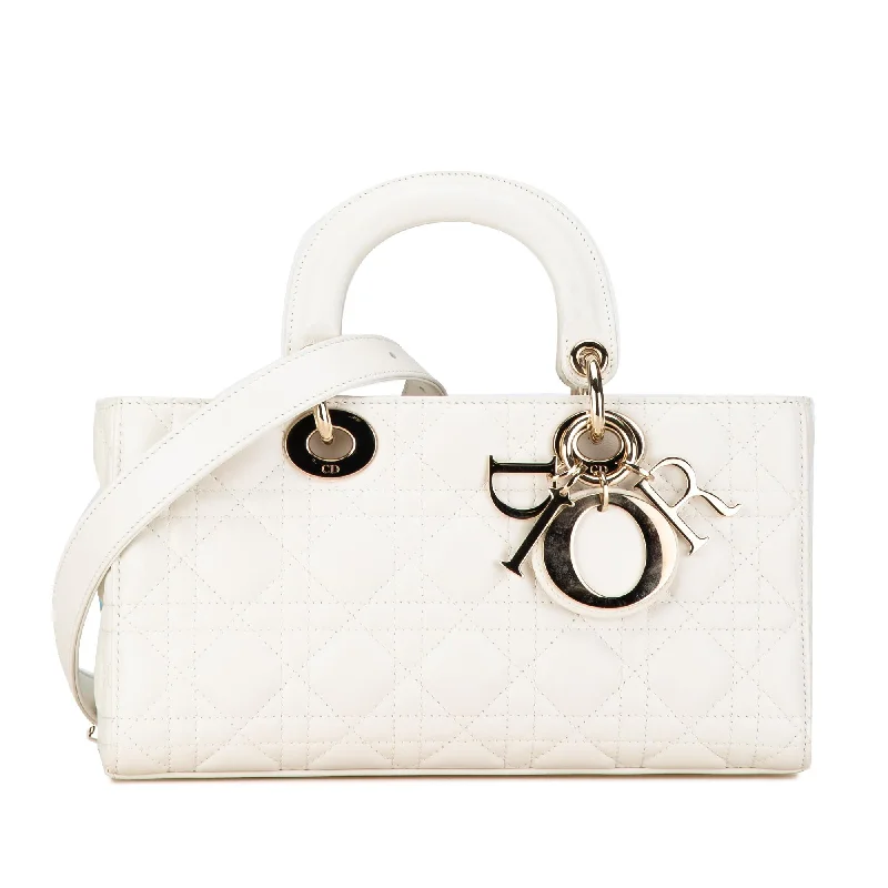 Dior Medium Lambskin Cannage Lady D-Joy (SHG-oBDrYT) Premium Handbags With A Touch Of Elegance