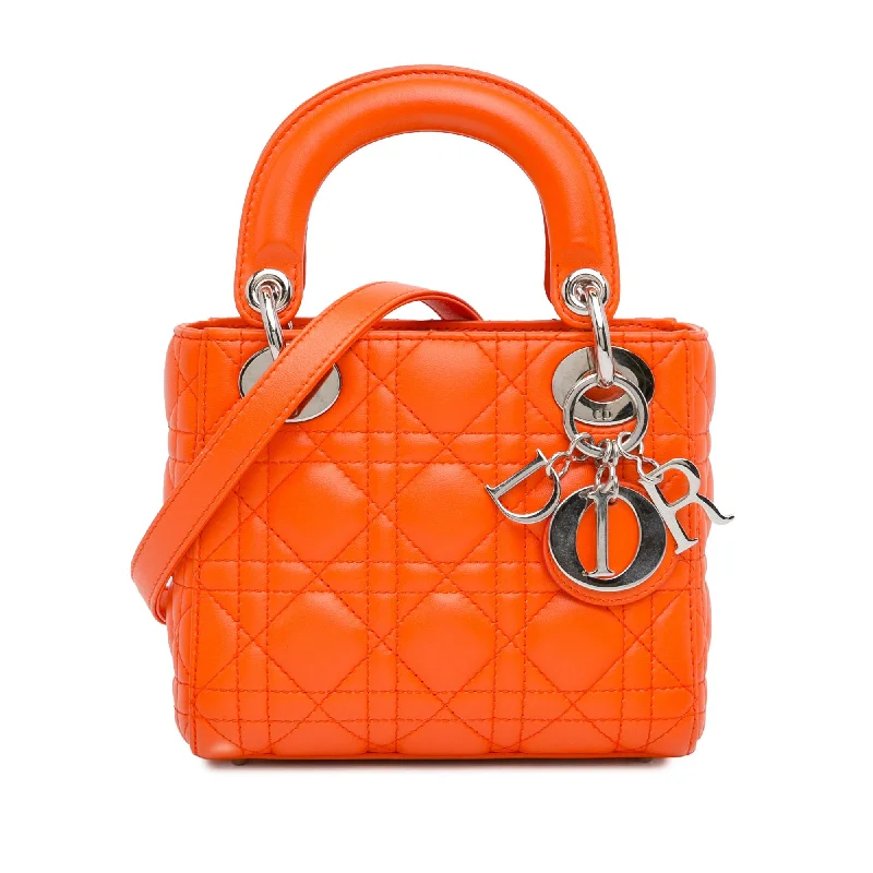 Dior Mini Lambskin Cannage Lady Dior (SHG-l3XSvR) High-End Handbags At Affordable Prices