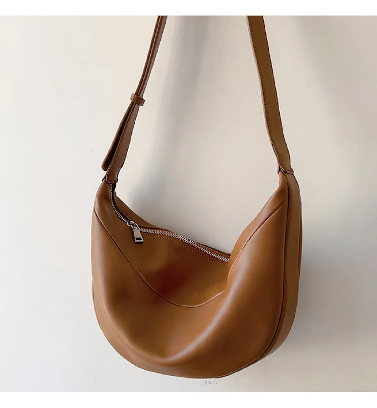 Elena Handbags Retro Leather Hobo Sling Bag Fashion Bags, Huge Savings