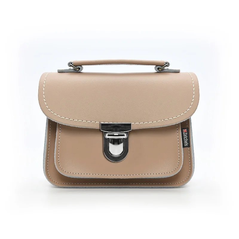 Luna Handmade Leather Bag - Iced Coffee Statement Bags, Shop Today