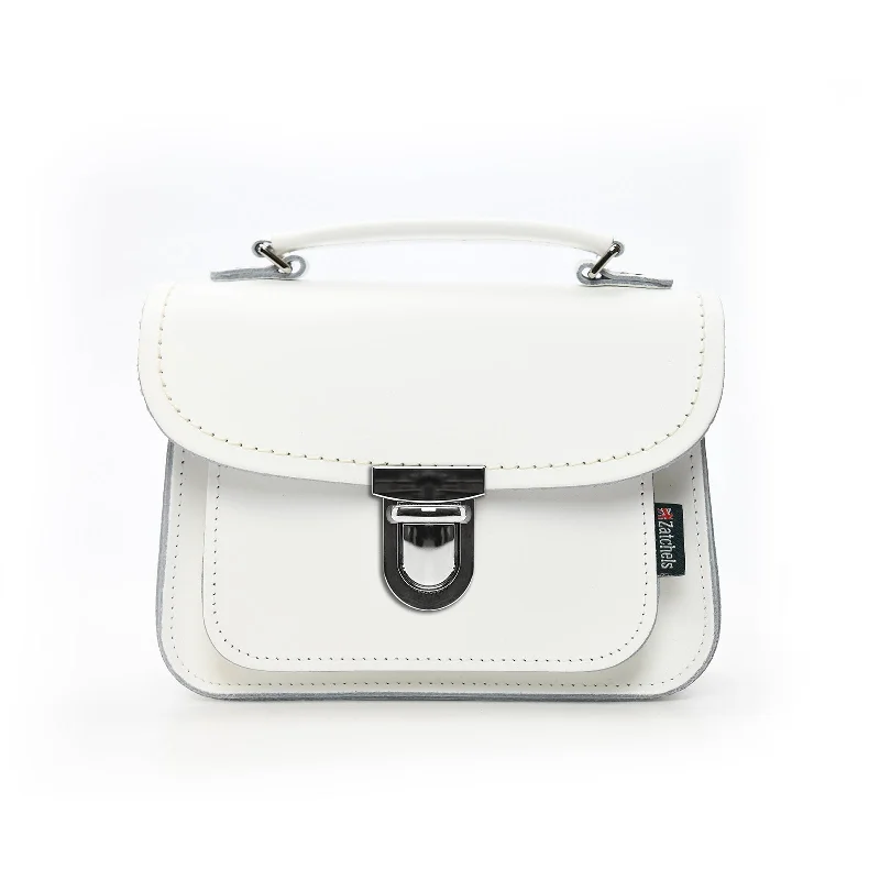 Luna Handmade Leather Bag - White Stylish Bags At Unbeatable Prices – Shop Now