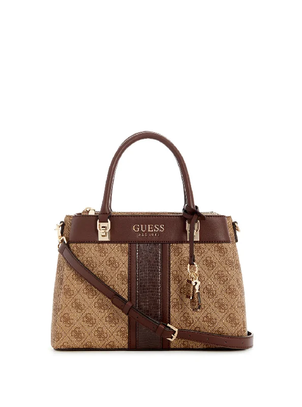 Brown Logo Cristiana Satchel Bag Everyday Bags At Wallet-Friendly Prices