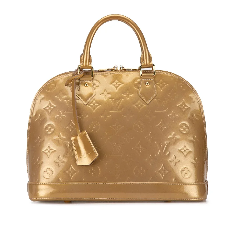 Louis Vuitton Monogram Vernis Alma PM (SHG-b4TwAV) Carry Elegance For Less