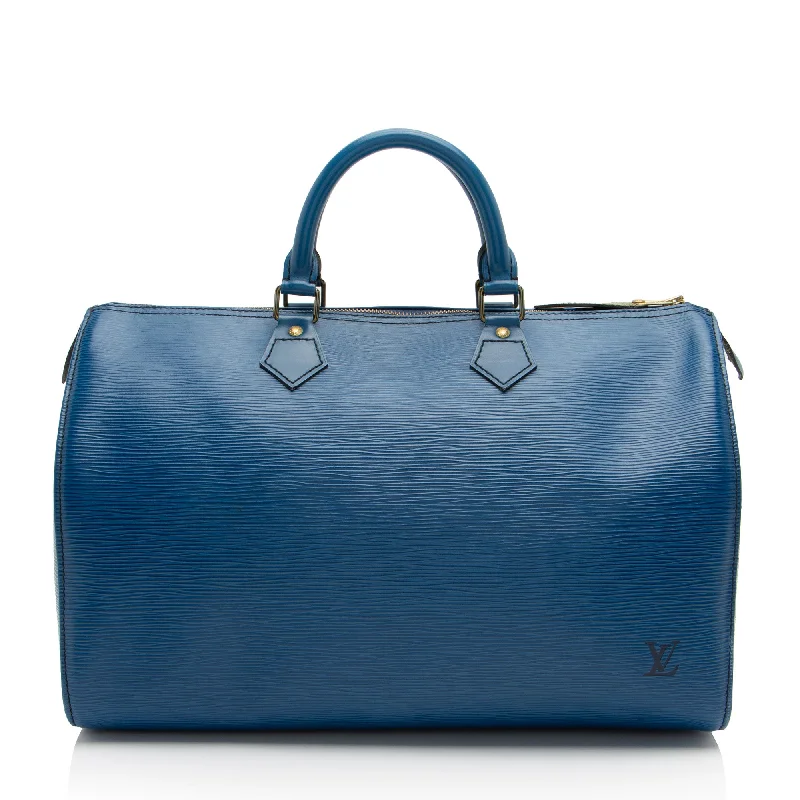 Louis Vuitton Vintage Epi Leather Speedy 35 Satchel (SHF-4SuaUb) Affordable Luxury With Top-Quality Handbags
