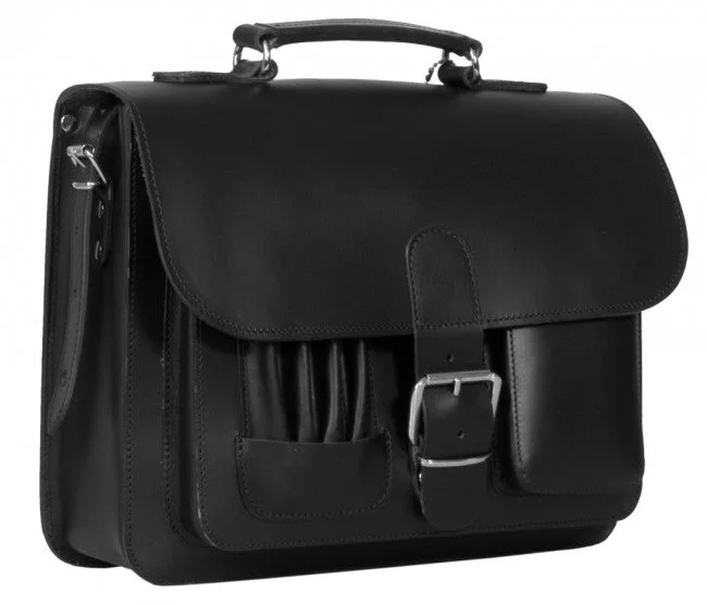 MAYFAIR VEGETABLE TANNED BLACK LEATHER SMALL SATCHEL / BACKPACK Elevate Your Style With Our Handbag Sale MAYFAIR VEGETABLE TANNED BLACK LEATHER SMALL SATCHEL / BACKPACK Elevate Your Style With Our Handbag Sale
