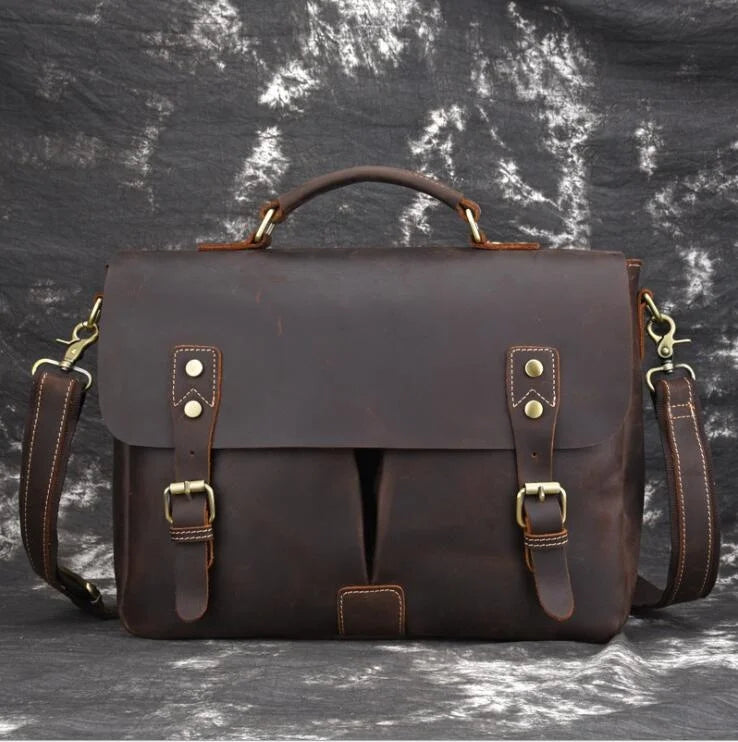 Men Shoulder Bag Leather. Premium Bags At Special Prices
