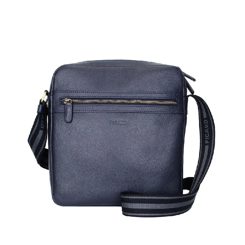 Picard Urban Men's Leather Shoulder Bag with Smart Functional Compartments and Durable and Comfortable Adjustable Strap (Ocean) Stylish Handbags At Unbeatable Discounts Picard Urban Men's Leather Shoulder Bag with Smart Functional Compartments and Durable and Comfortable Adjustable Strap (Ocean) Stylish Handbags At Unbeatable Discounts