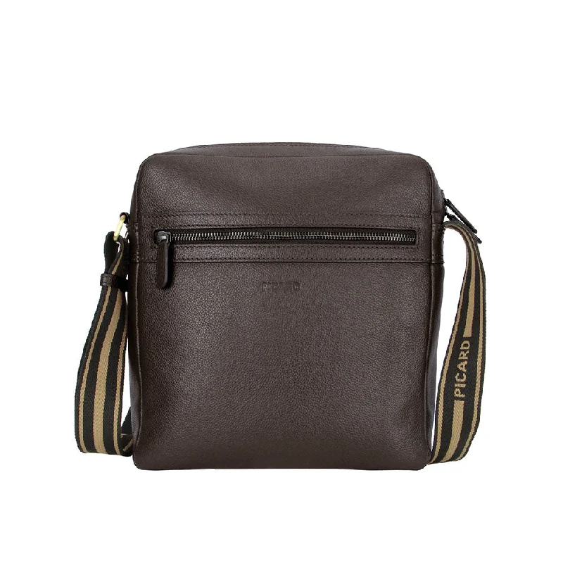 Picard Urban Men's Leather Shoulder Bag with Smart Functional Compartments and Durable and Comfortable Adjustable Strap (Cafe) Affordable Elegance, Grab Yours Picard Urban Men's Leather Shoulder Bag with Smart Functional Compartments and Durable and Comfortable Adjustable Strap (Cafe) Affordable Elegance, Grab Yours