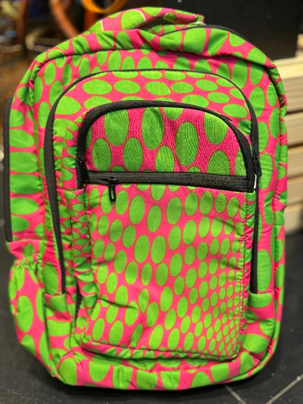 Vibrant African Print Backpacks - Perfect for Back to School Chic Bags, Shop Now