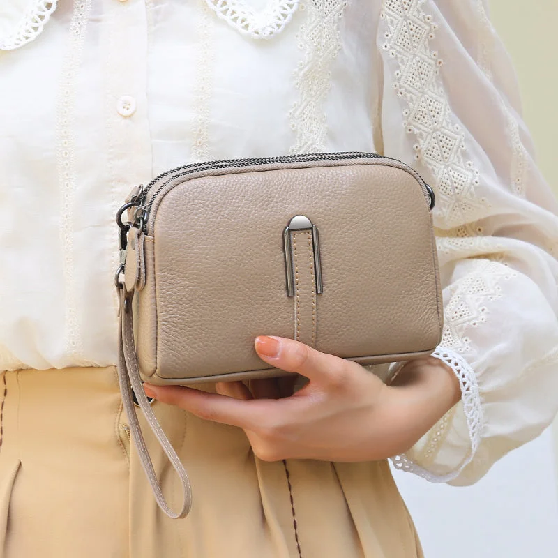 Leather Handbag / 5 colors Everyday Bags, Budget-Friendly